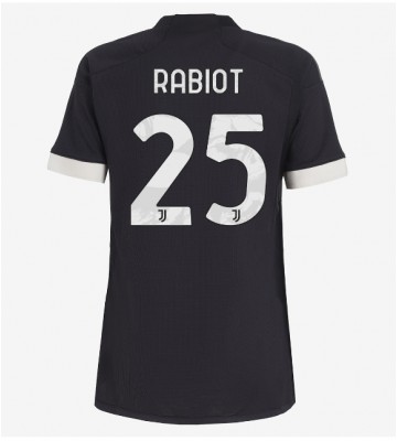 Juventus Adrien Rabiot #25 Tredje Tröja Dam 2023-24 Kortärmad